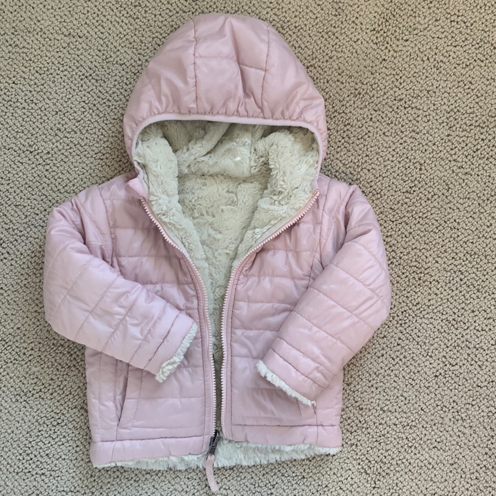 North face reversible jacket